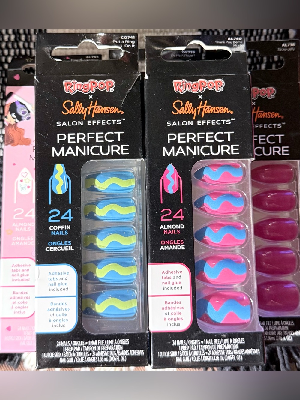 Sally Hansen Perfect Manicure Salon Effects Nails Five Sets